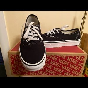 Van’s “Authentic” Black. Women’s size 7.5